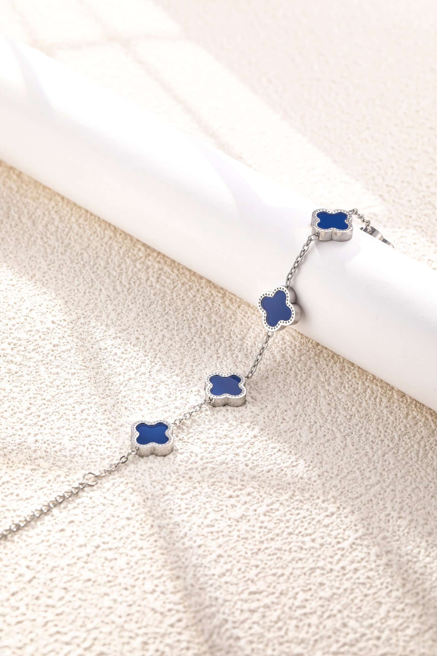 Bracciale Quadrifoglio Blu