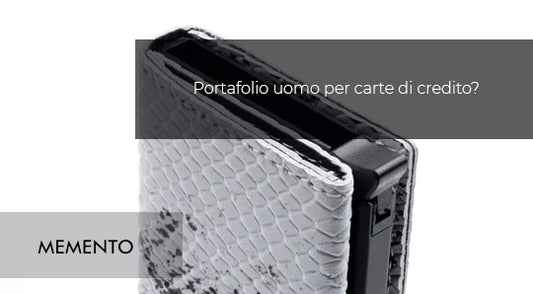 Portafoglio uomo per carte di credito, come sceglierlo?