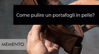 Come pulire un portafogli in pelle, 3 consigli utili