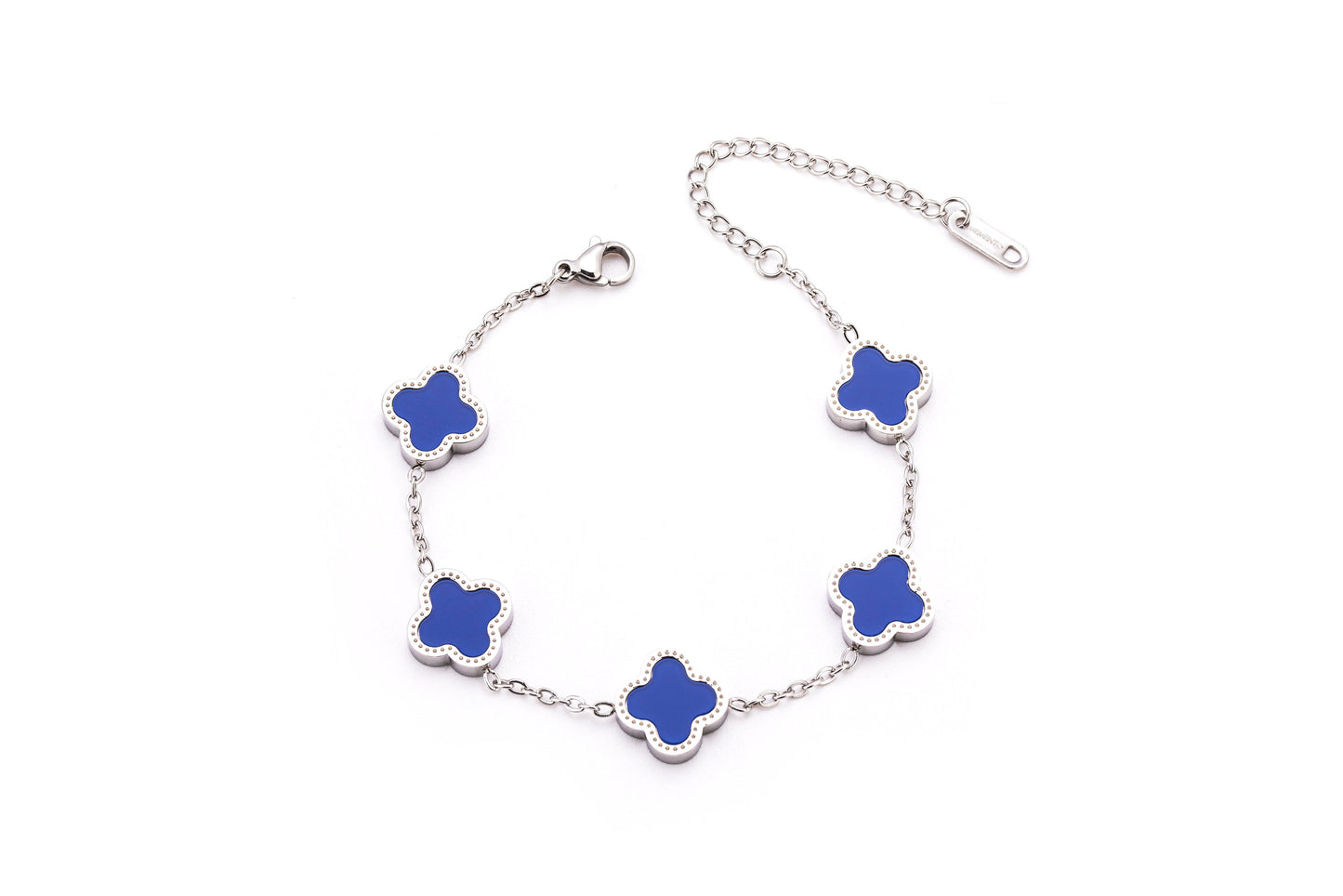 Bracciale Quadrifoglio Blu