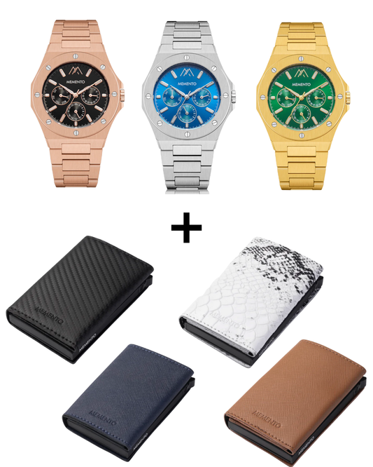 Orologio Roma + Portafoglio