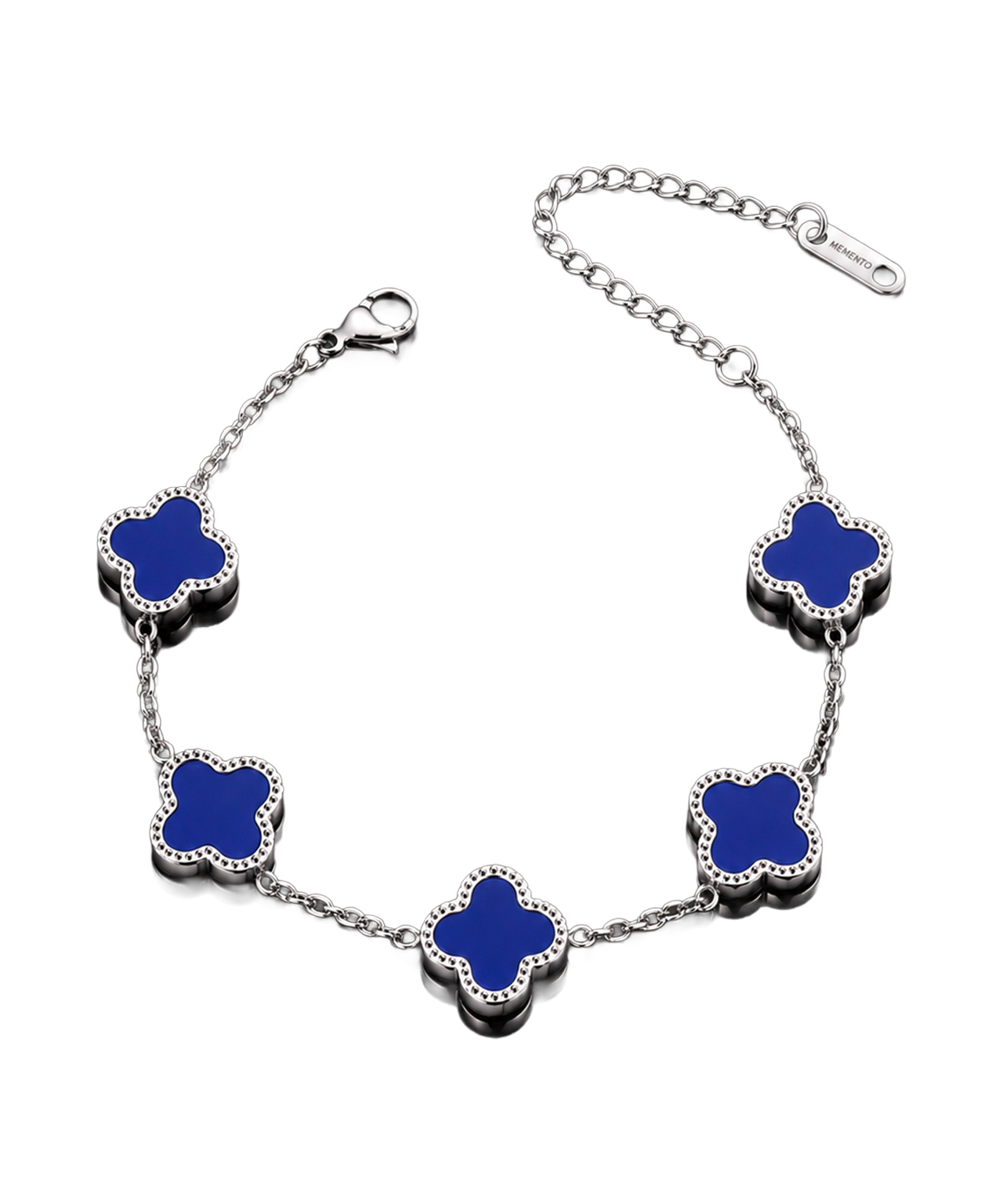 Bracciale Quadrifoglio Blu