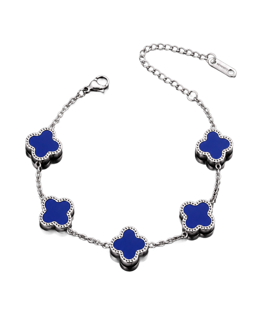 Bracciale Quadrifoglio Blu