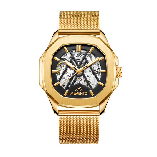 Orologio Moscova Oro  / Maglia Milanese