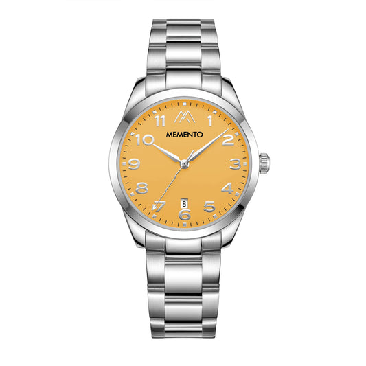 Orologio Memento Venezia Argento / Giallo