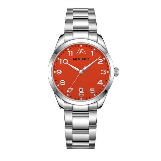 Orologio Memento Venezia Argento / Rosso