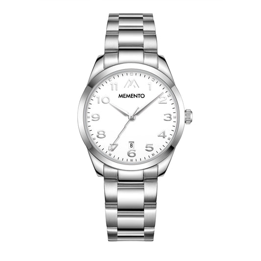 Orologio Memento Venezia Argento / Bianco
