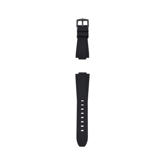 Cinturino Silicone Nero/Nero