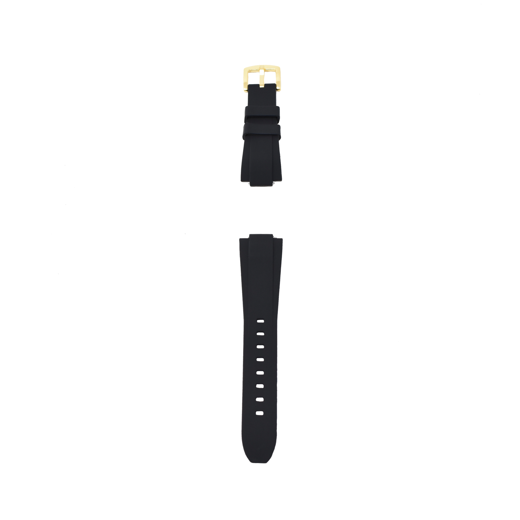 Cinturino Silicone Oro/Nero