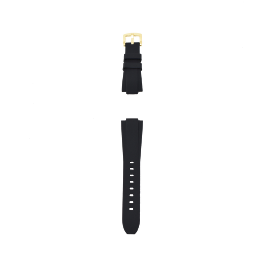 Cinturino Silicone Oro/Nero