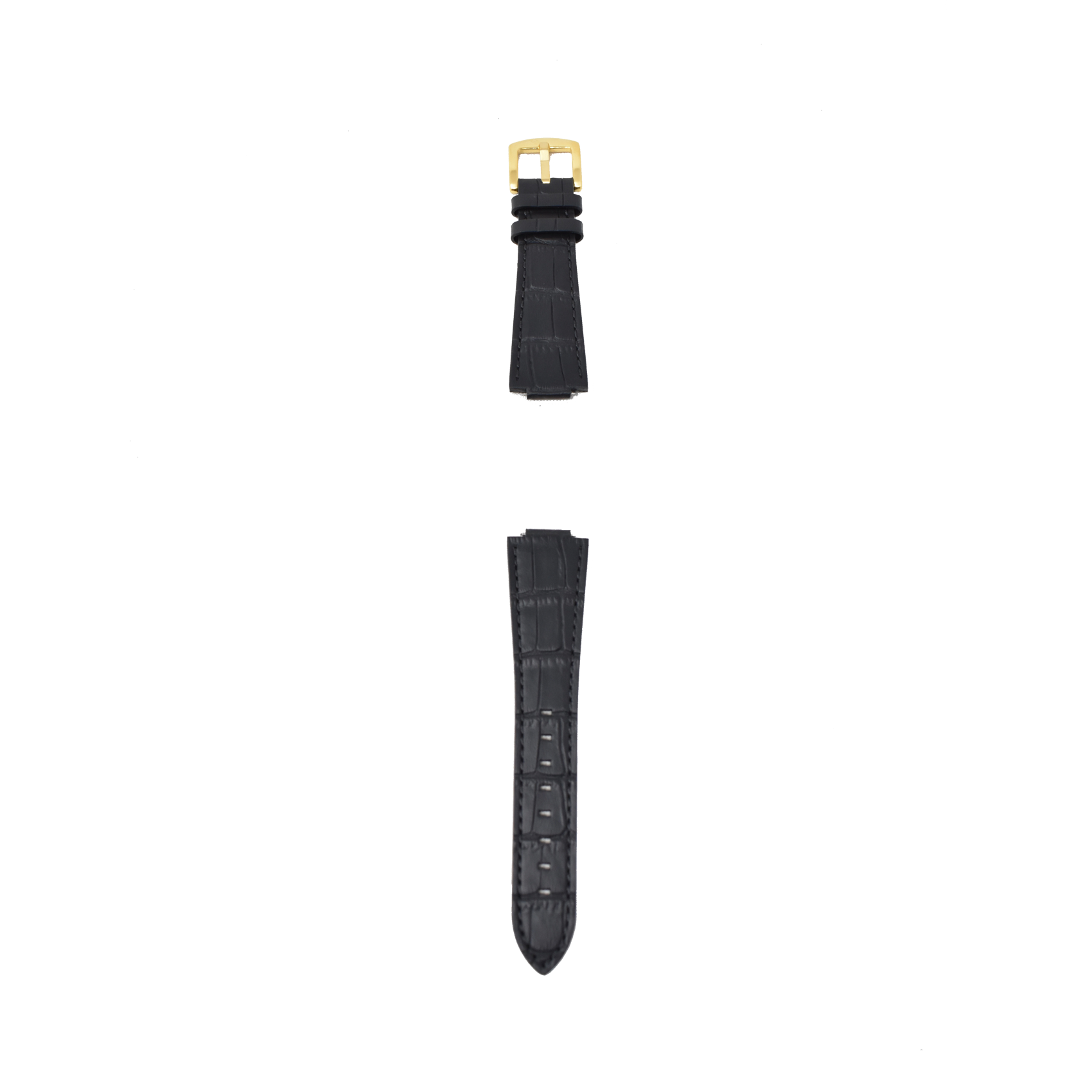 Cinturino Pelle Oro/Nero
