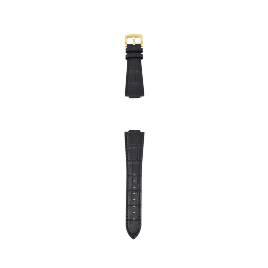 Cinturino Pelle Oro/Nero