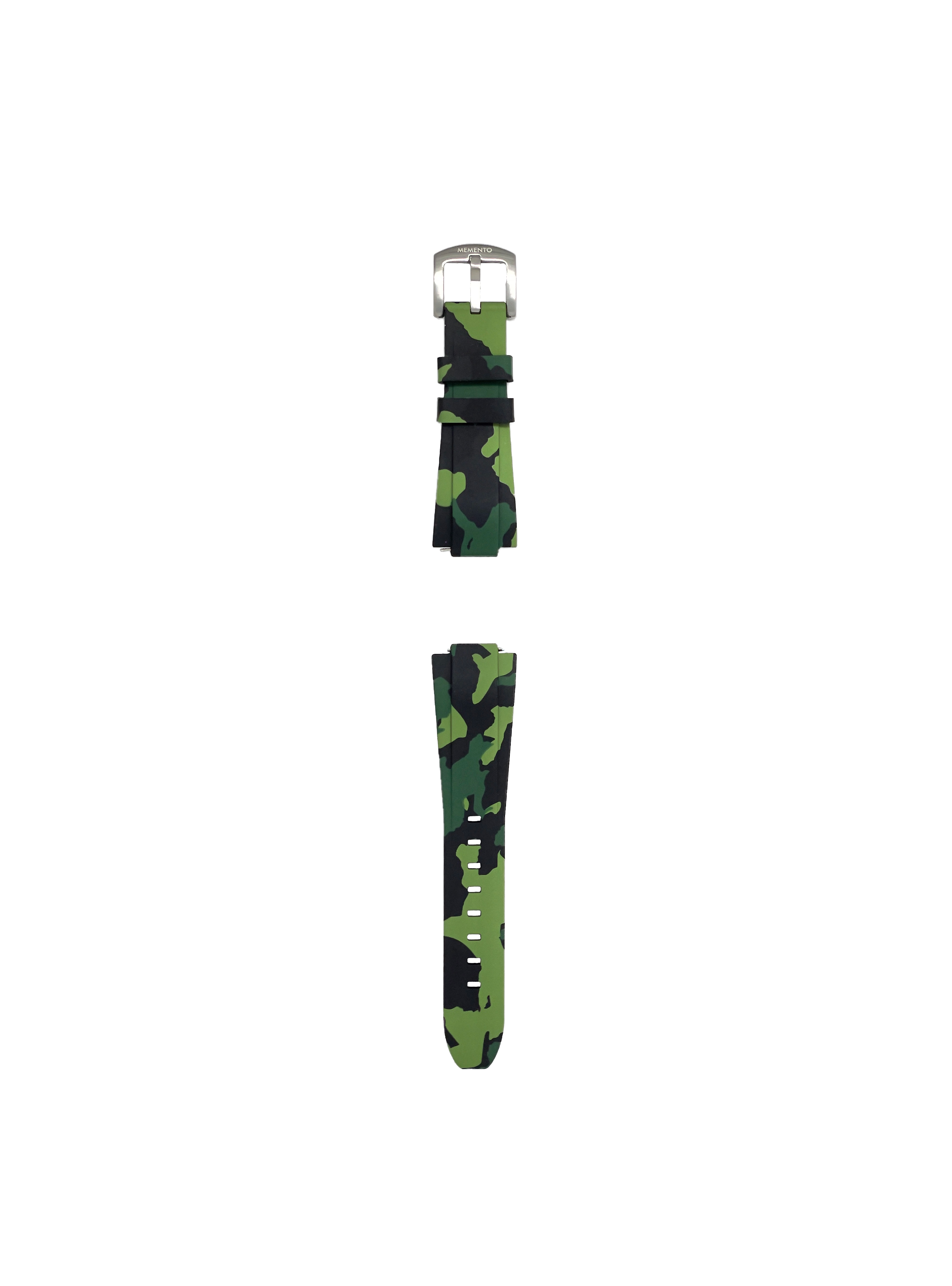 Cinturino Militare Verde/Argento