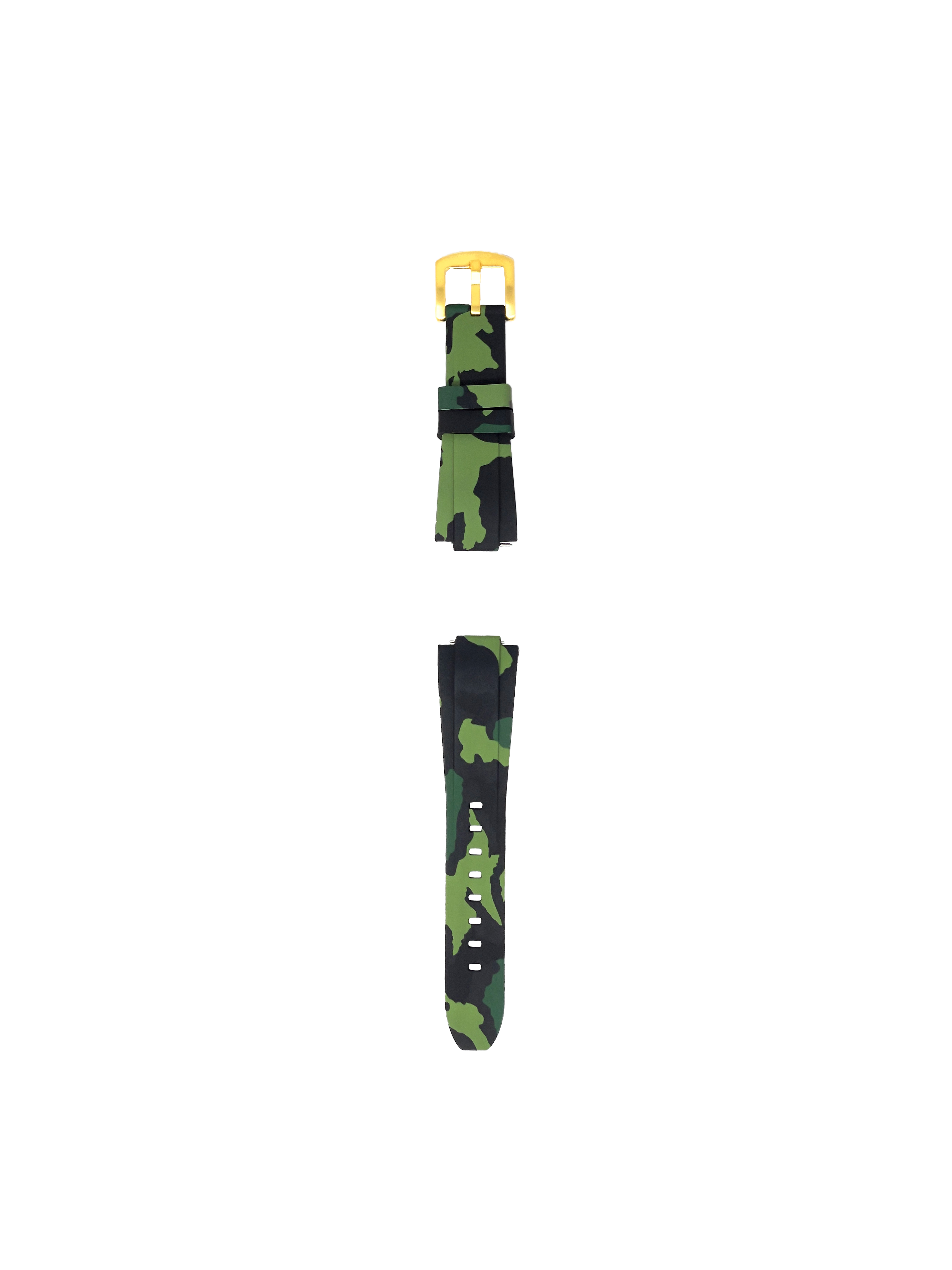 Cinturino Militare Verde/Oro