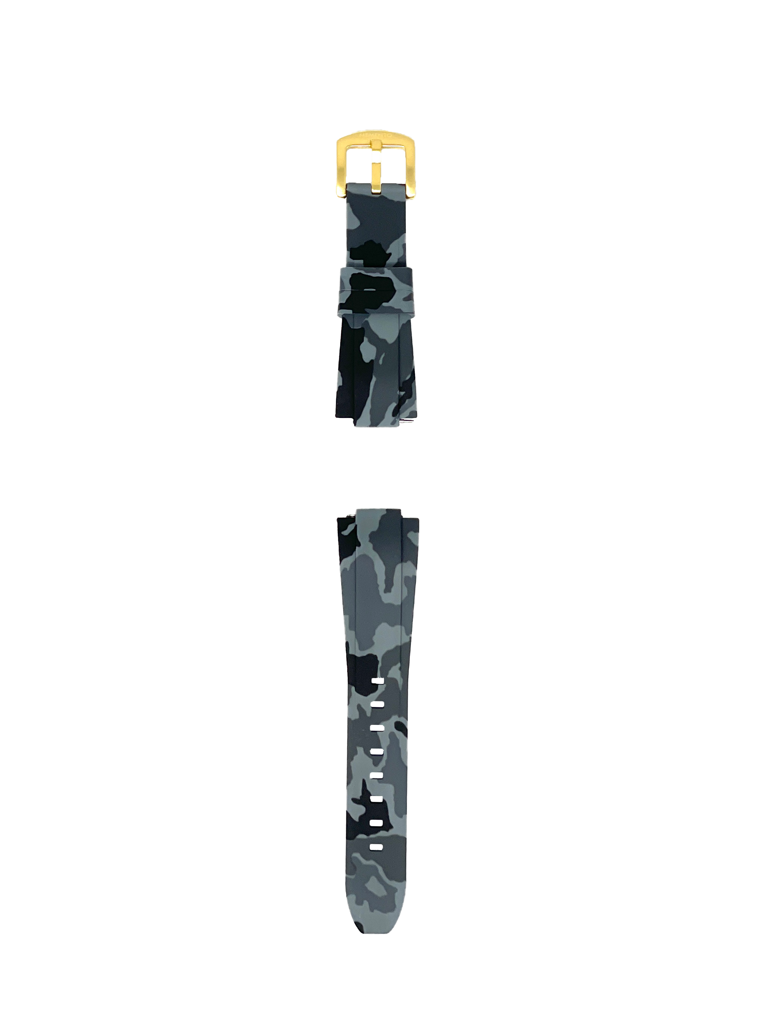 Cinturino Militare Nero/Oro